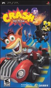 Imagen del juego Crash: Tag Team Racing para PlayStation Portable