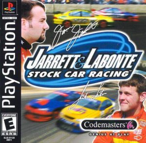 Imagen del juego Jarrett And Labonte Stock Car Racing para PlayStation