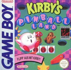 Imagen del juego Kirby's Pinball Land para Game Boy