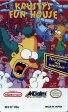 Imagen del juego Krusty's Fun House para Nintendo