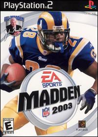 Imagen del juego Madden Nfl 2003 para PlayStation 2