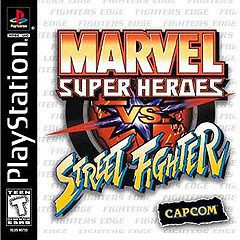 Imagen del juego Marvel Super Heroes Vs. Street Fighter para PlayStation