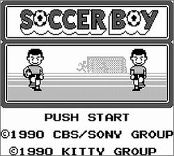 Imagen del juego Soccer Boy para Game Boy
